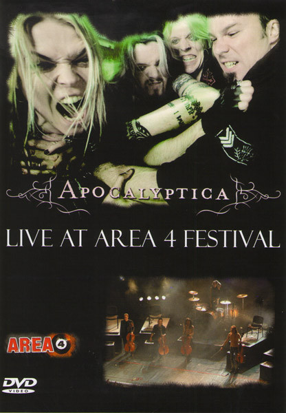 Apocalyptica Live At Area 4 Festival на DVD Apocalyptica Live At Area 4 Festival на DVD