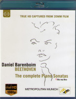 Изображение товара Daniel Barenboim Beethoven The complete piano sonatas (3 Blu-ray)*