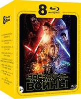 Изображение товара Звездные войны Эпизоды I, II, III, IV, V, VI, VII (8 Blu-Ray)